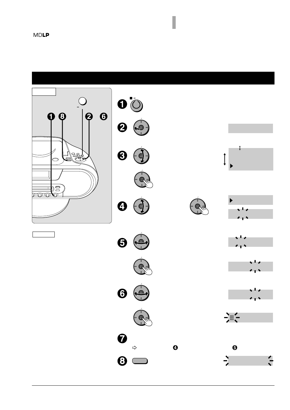 P20 グループで聞く | Panasonic RX-MDX55 User Manual | Page 20 / 56