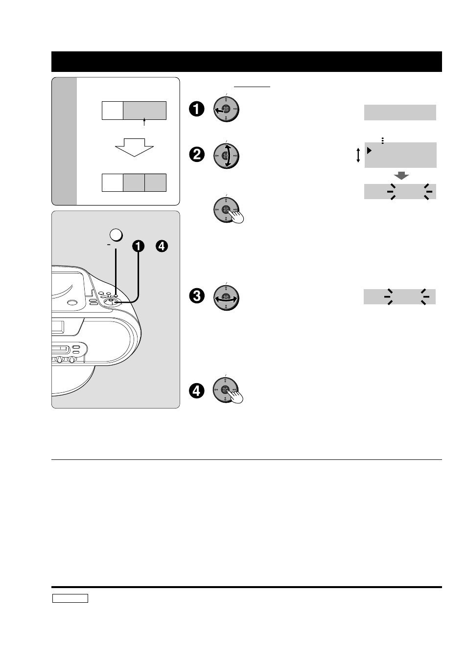 P32 （つづき）1曲を2曲に分ける, Divide title input edit, Rqt6010 | Cancel beep | Panasonic RX-MDX55 User Manual | Page 32 / 56