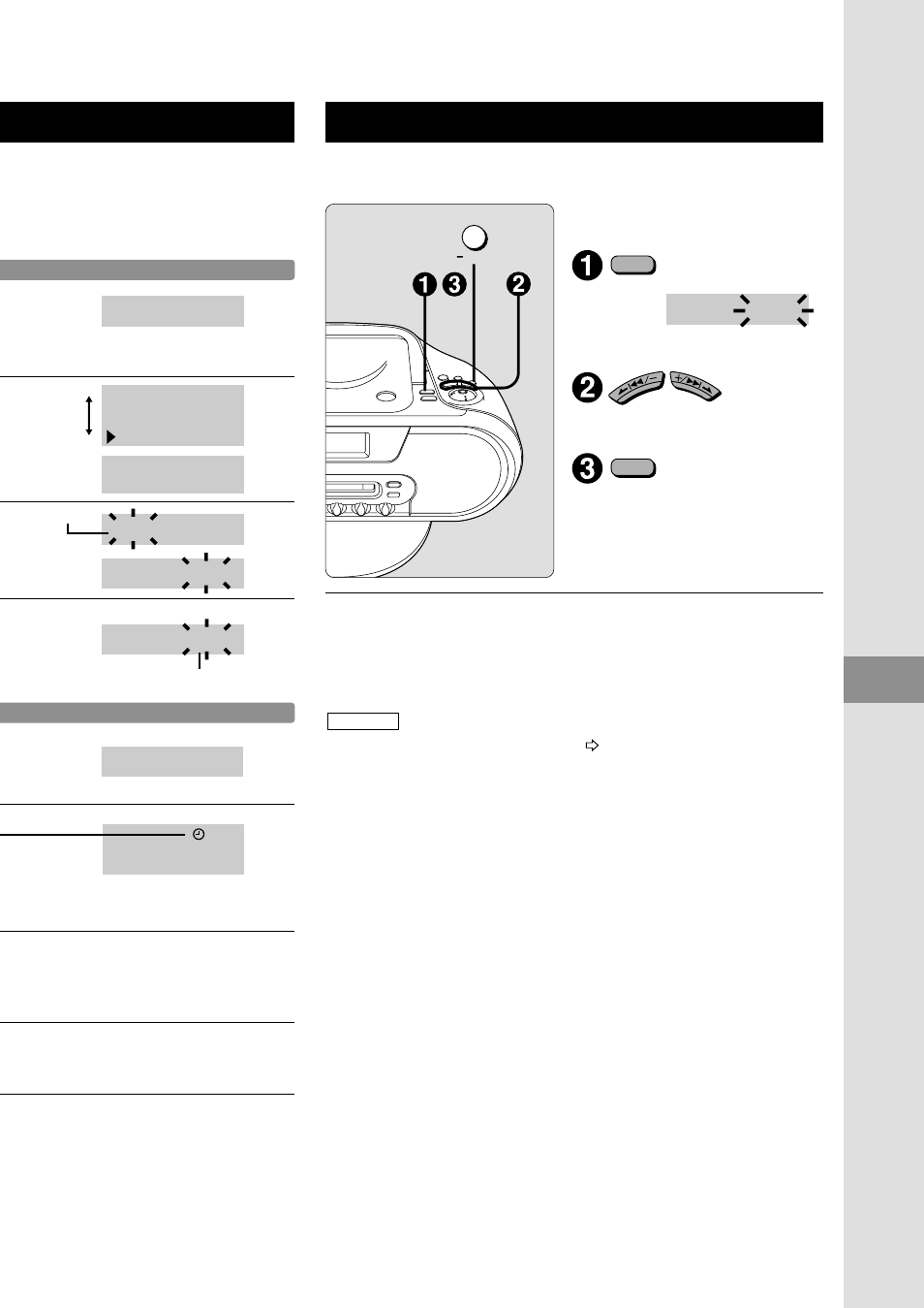 P41 （つづき）タイマーアラームを鳴らす | Panasonic RX-MDX55 User Manual | Page 41 / 56