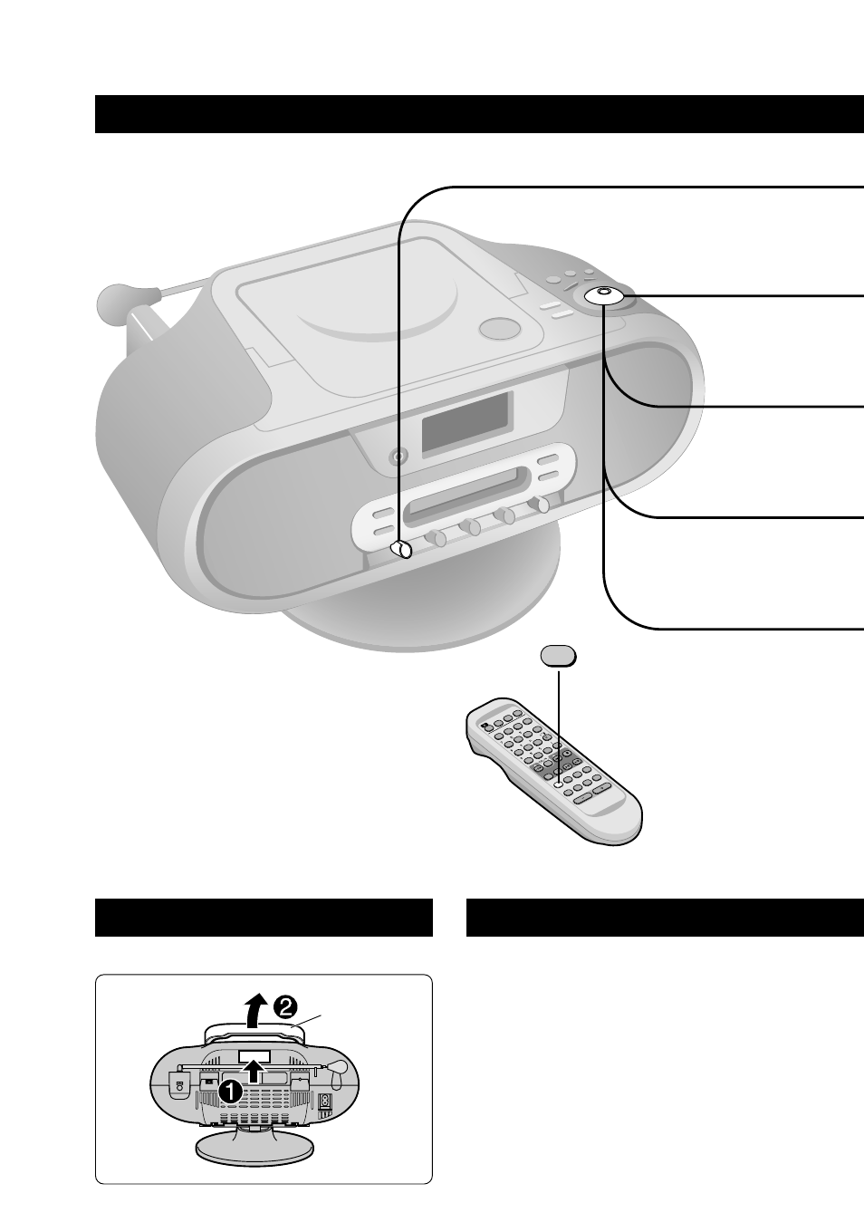 P8 （つづき）時計を合わせる ハンドルの起こしかた メモリーの保持について, Display, Rqt6010 | Panasonic RX-MDX55 User Manual | Page 8 / 56