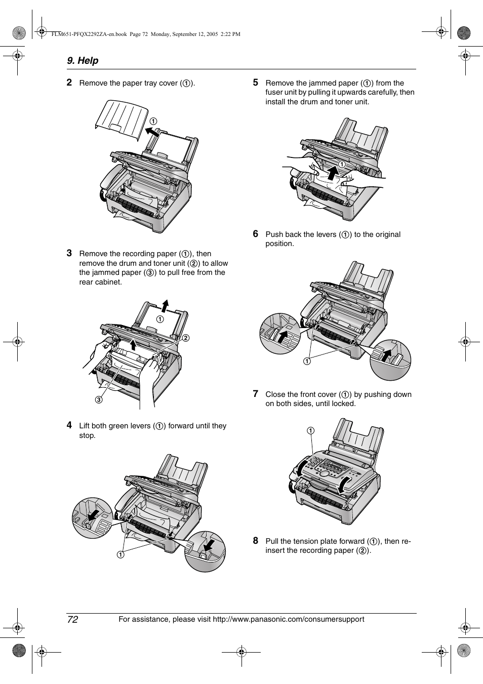 Panasonic KX-FLM651 User Manual | Page 74 / 90