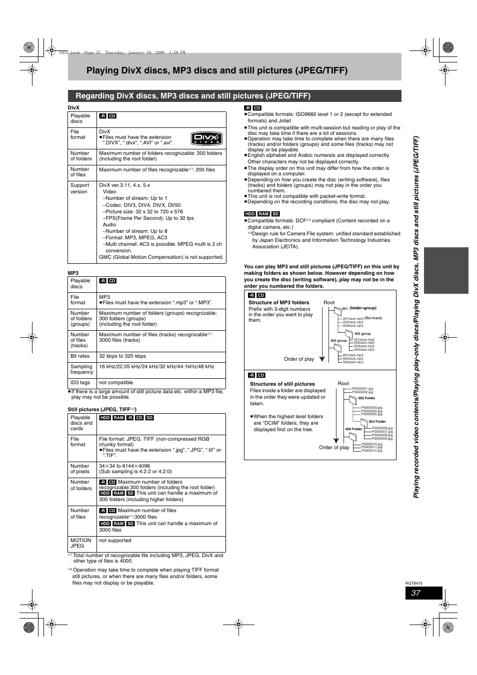 Panasonic DMR-EH55 User Manual | Page 37 / 84