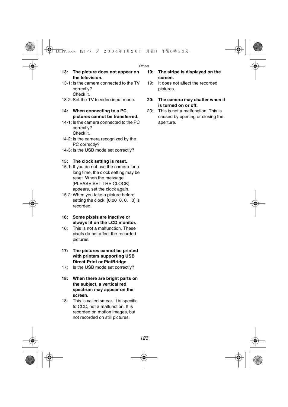 Panasonic DMC-LC1PP User Manual | Page 123 / 140