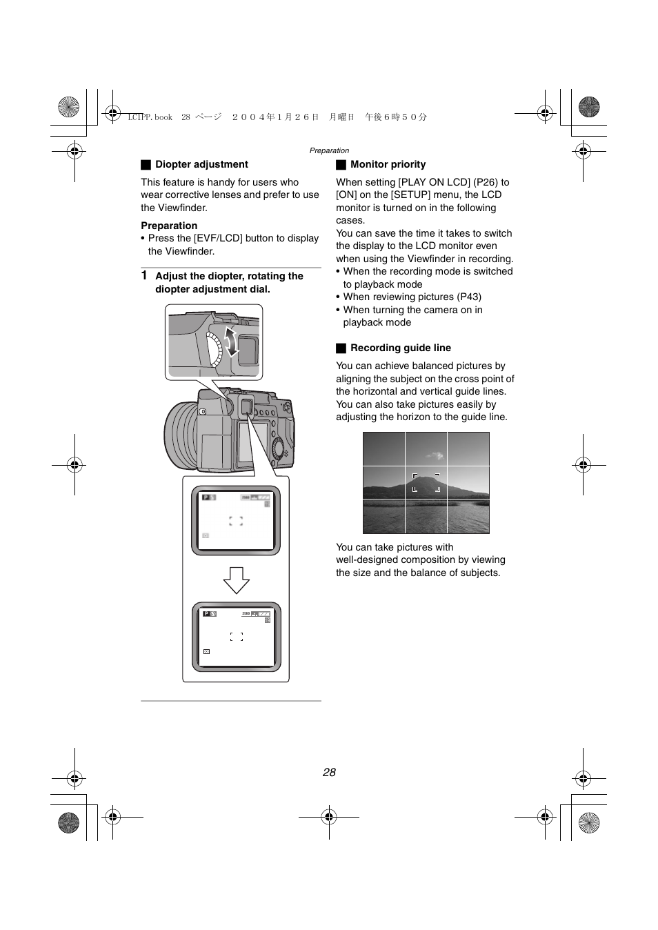 Panasonic DMC-LC1PP User Manual | Page 28 / 140