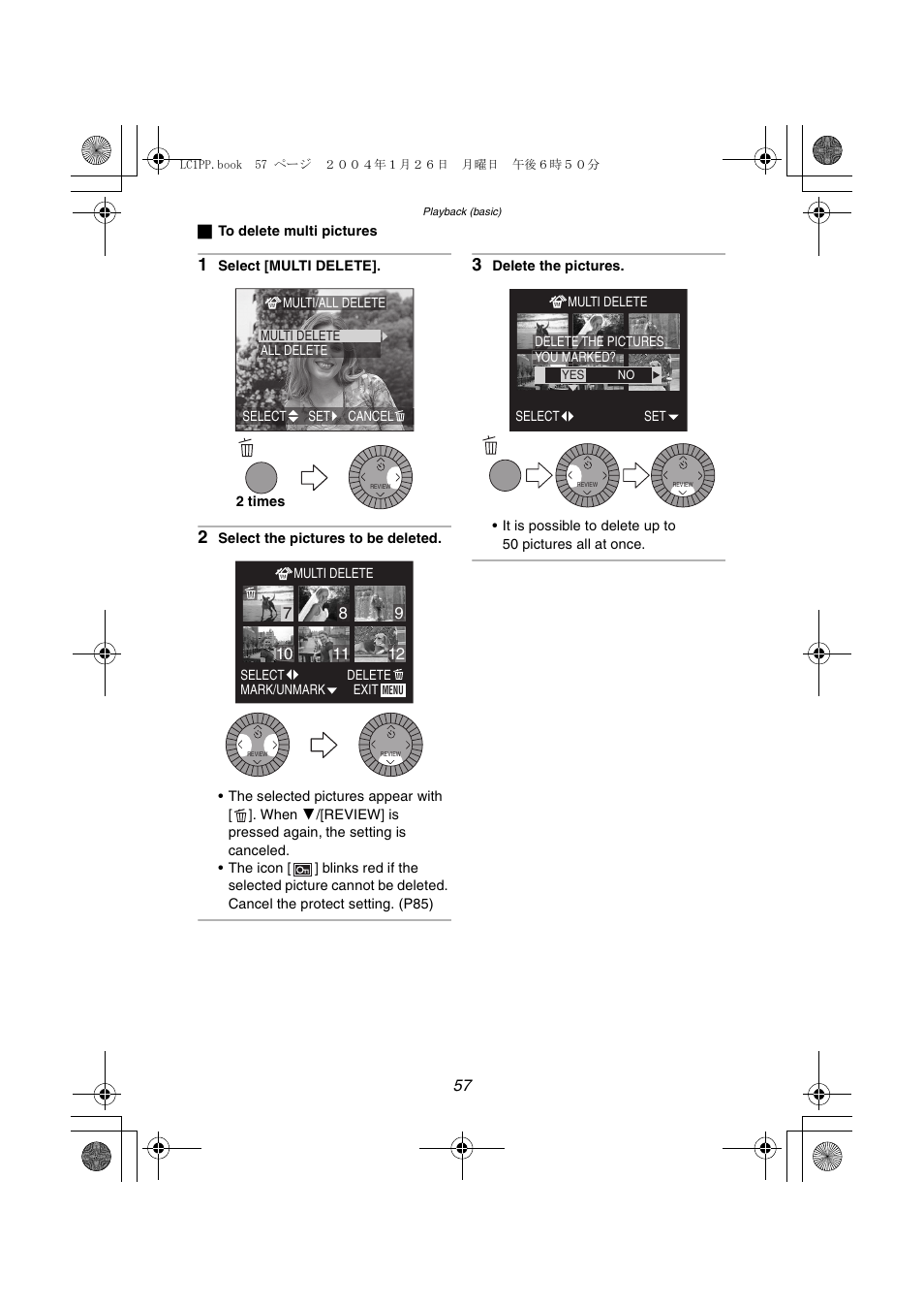 Panasonic DMC-LC1PP User Manual | Page 57 / 140