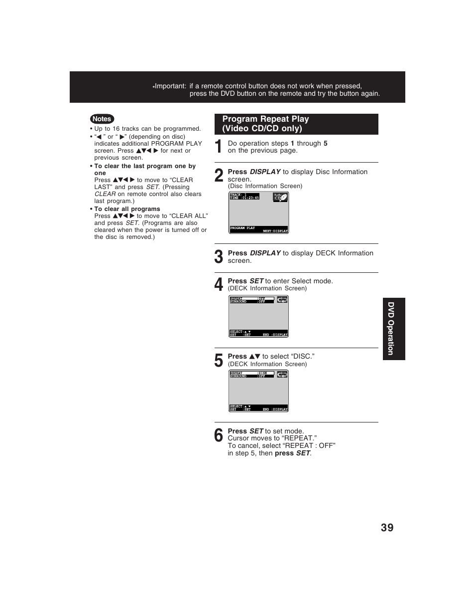 Panasonic PV-D4735S User Manual | Page 39 / 72
