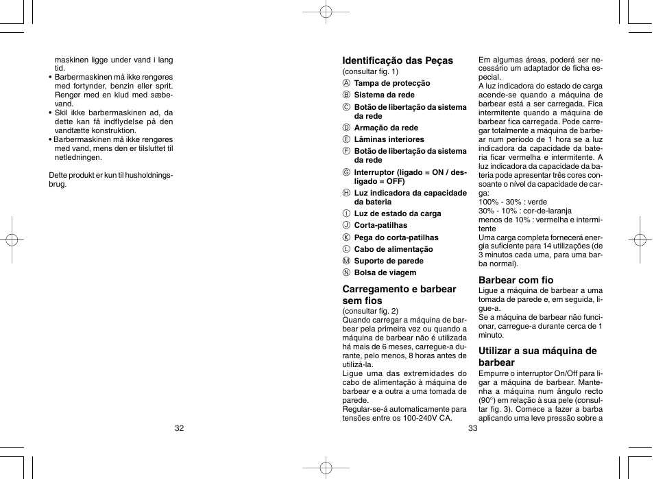 Panasonic ES8017 User Manual | Page 18 / 35