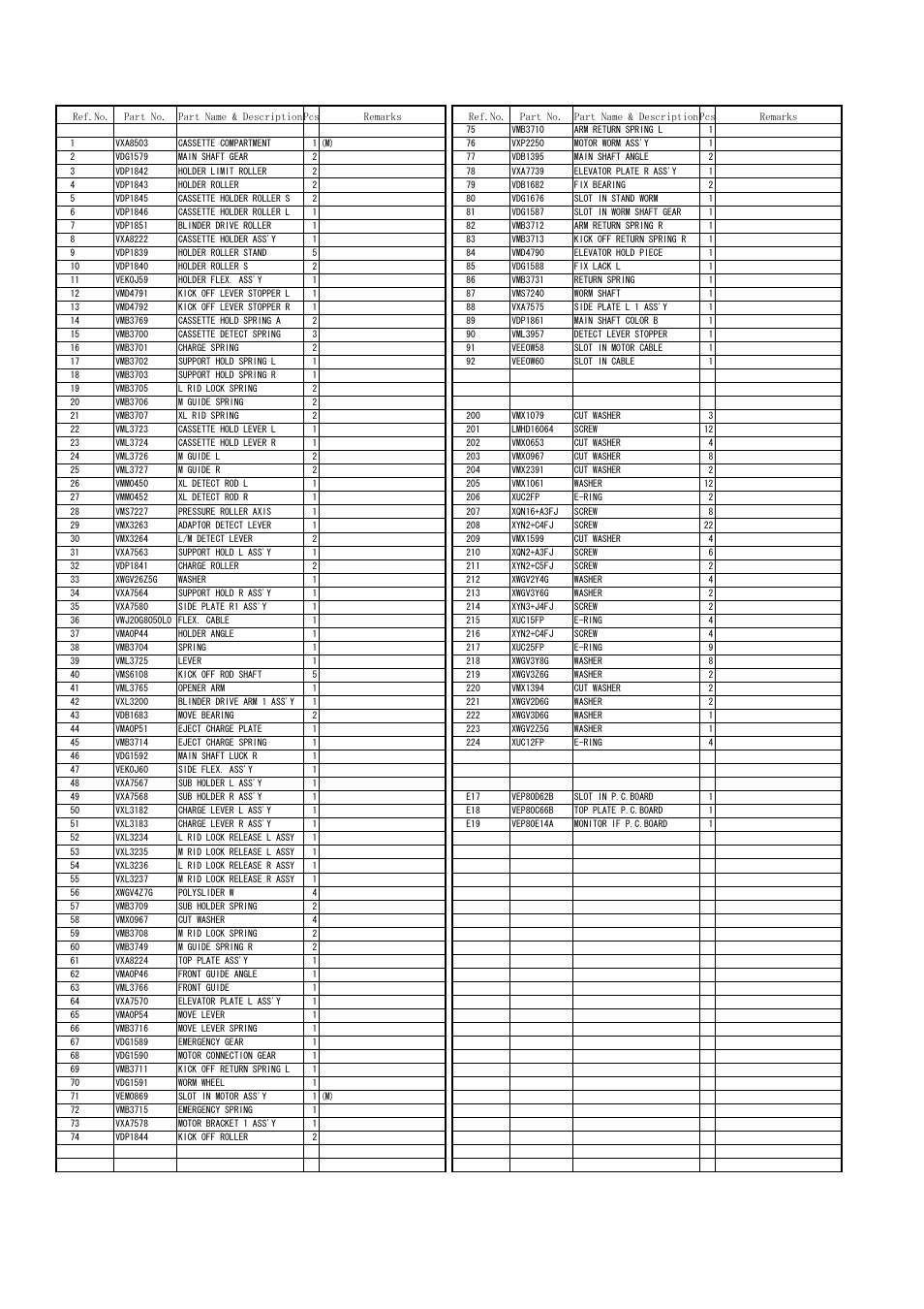 Slot-in unit assembly, Mpl-8 | Panasonic AJ-HD1800MC User Manual | Page 9 / 19