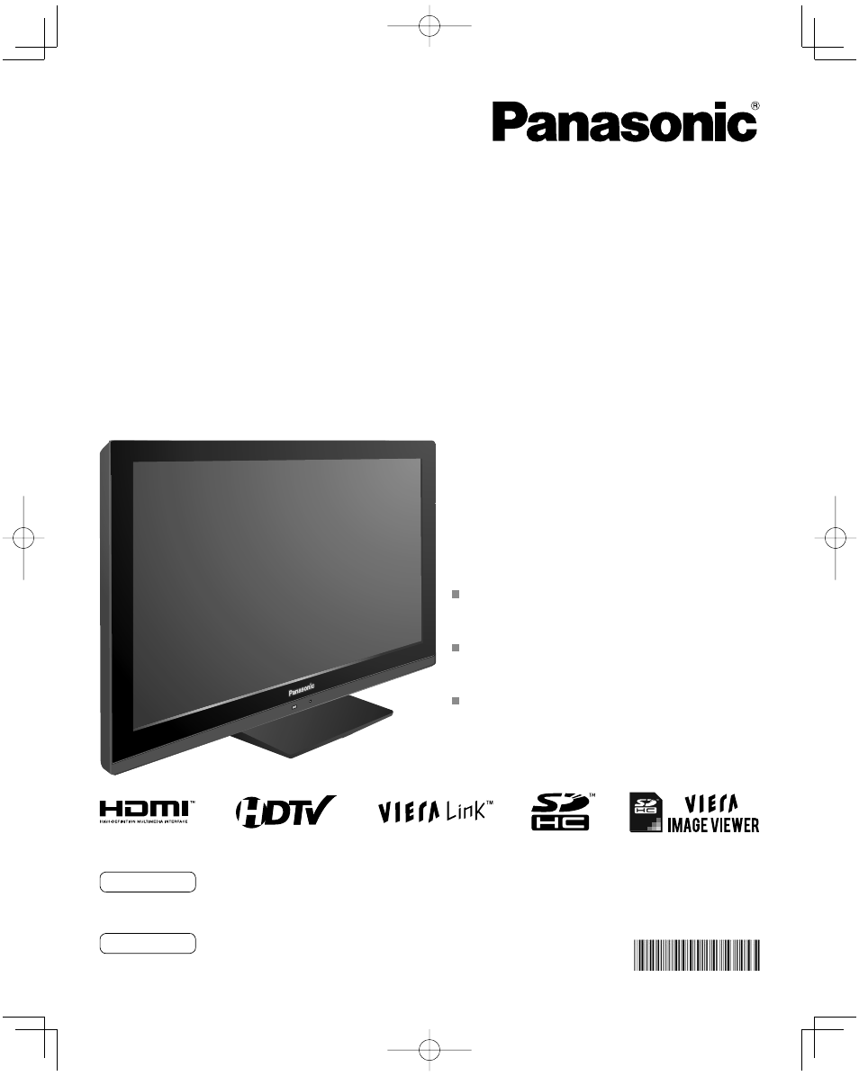 Panasonic TC-42U12 User Manual | 58 pages