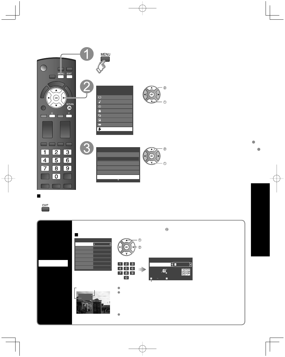 Input labels, Advanced, Display menu select “setup | Select “input labels, Input labels closed caption, Display labels of connected devices | Panasonic TC-42U12 User Manual | Page 41 / 58