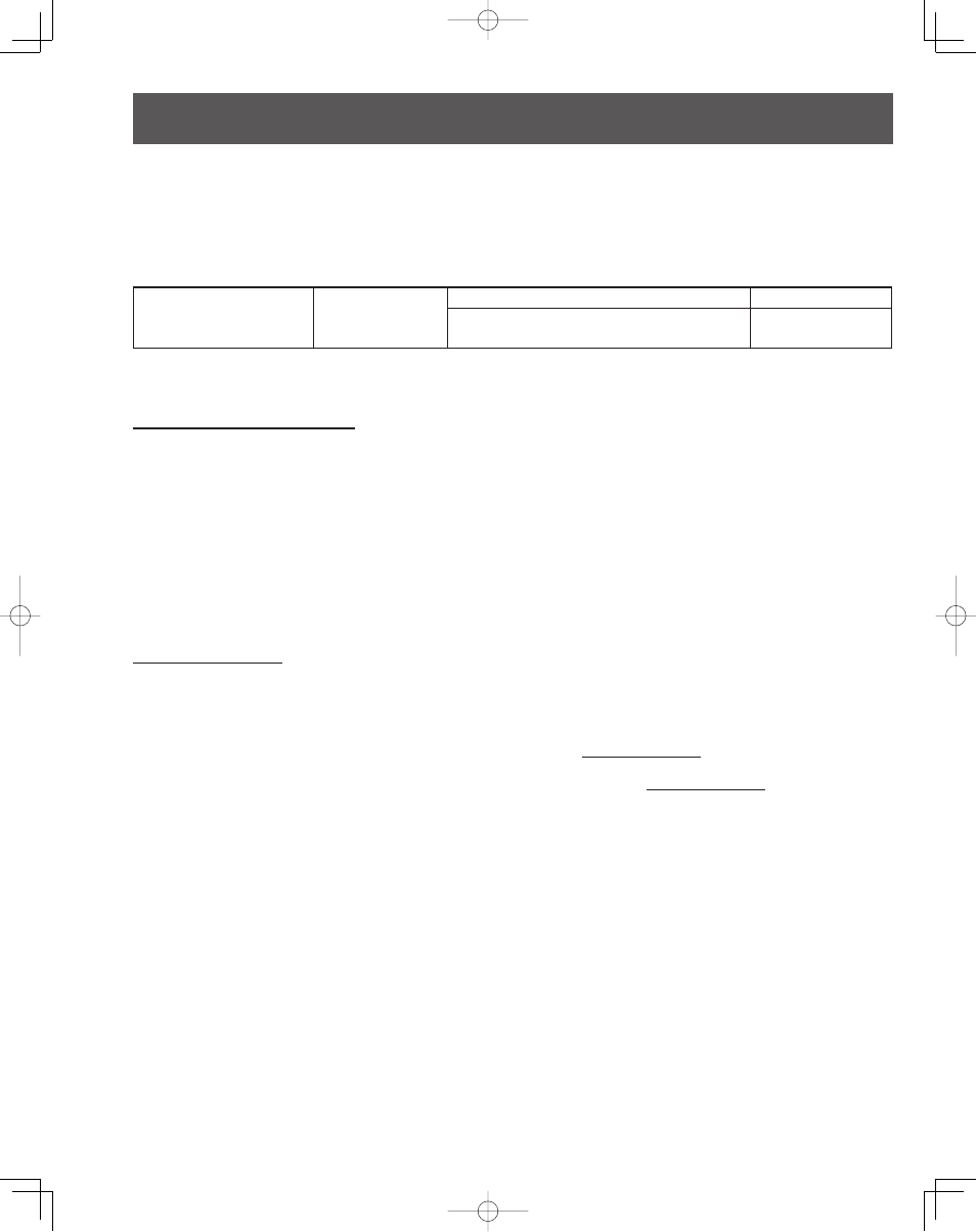 Limited warranty (for canada) | Panasonic LIFI PT-61LCX7 User Manual | Page 62 / 64