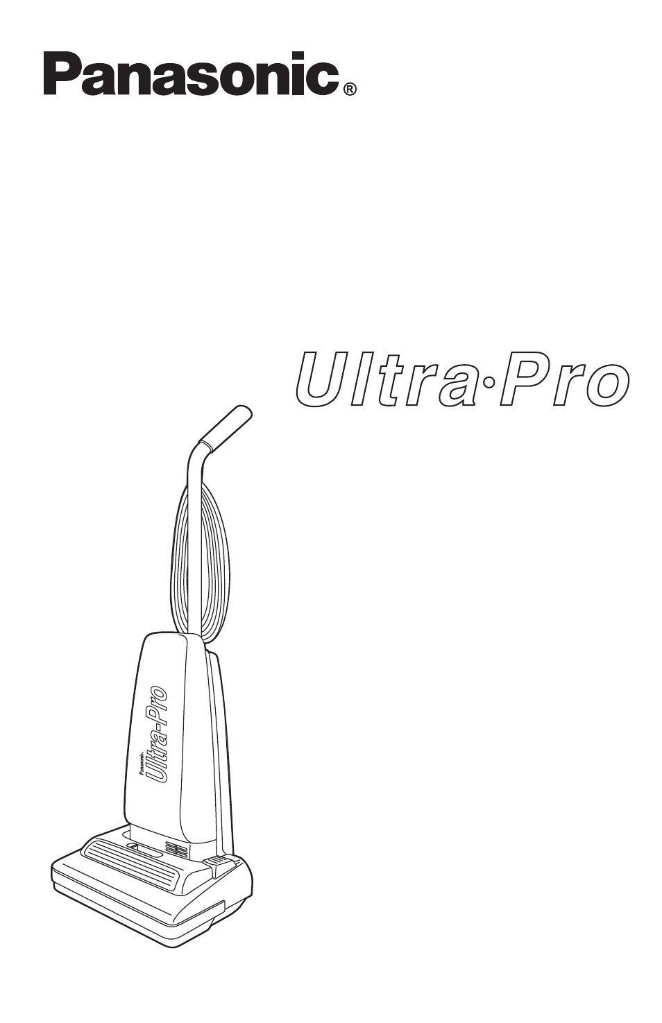 Panasonic MC-V200 User Manual | 24 pages