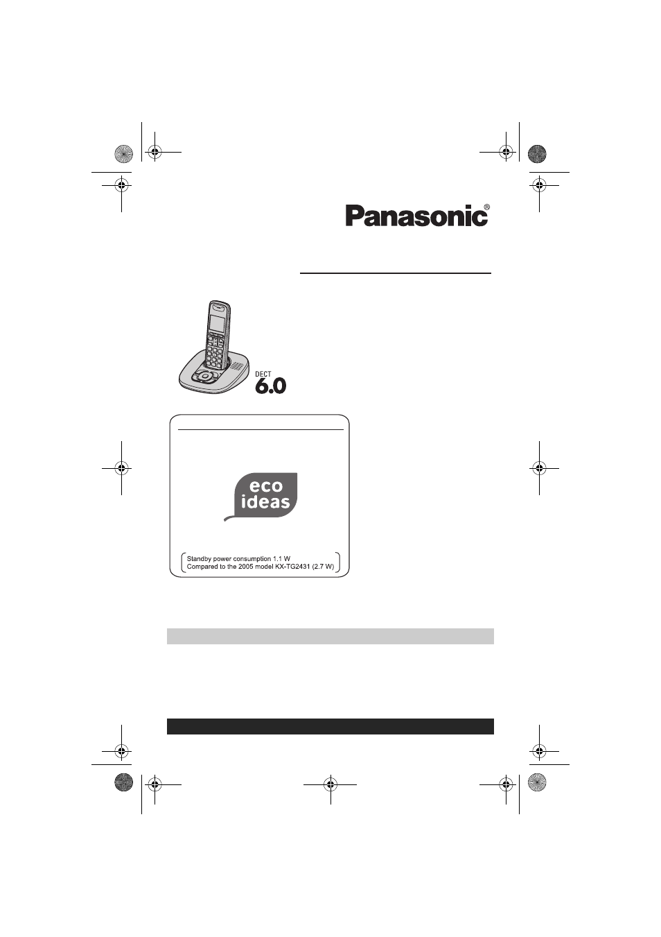 Panasonic KX-TG6432 User Manual | 64 pages