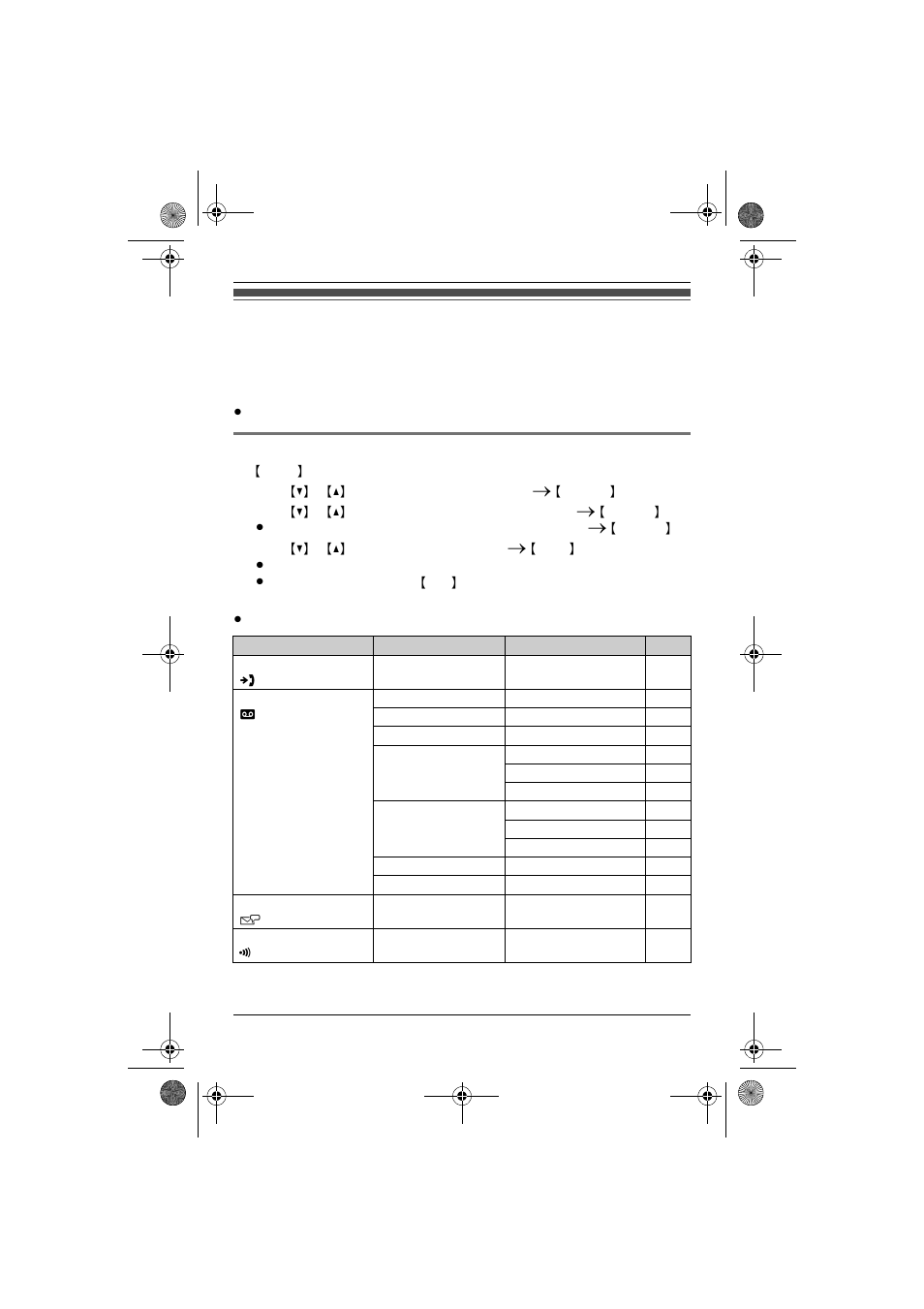 Programming, Programmable settings | Panasonic KX-TG6432 User Manual | Page 20 / 64