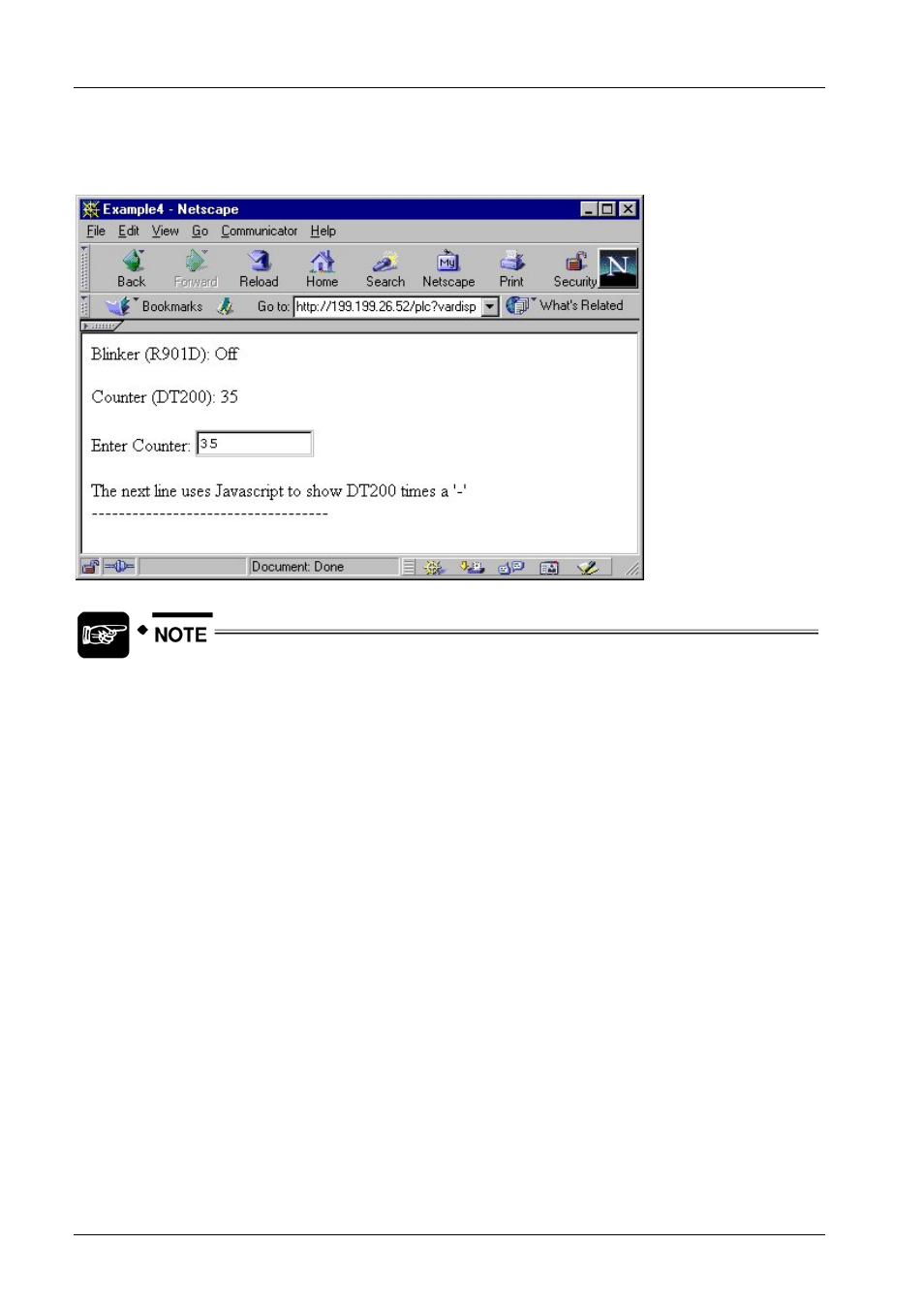 Panasonic Web-Server FP User Manual | Page 107 / 194