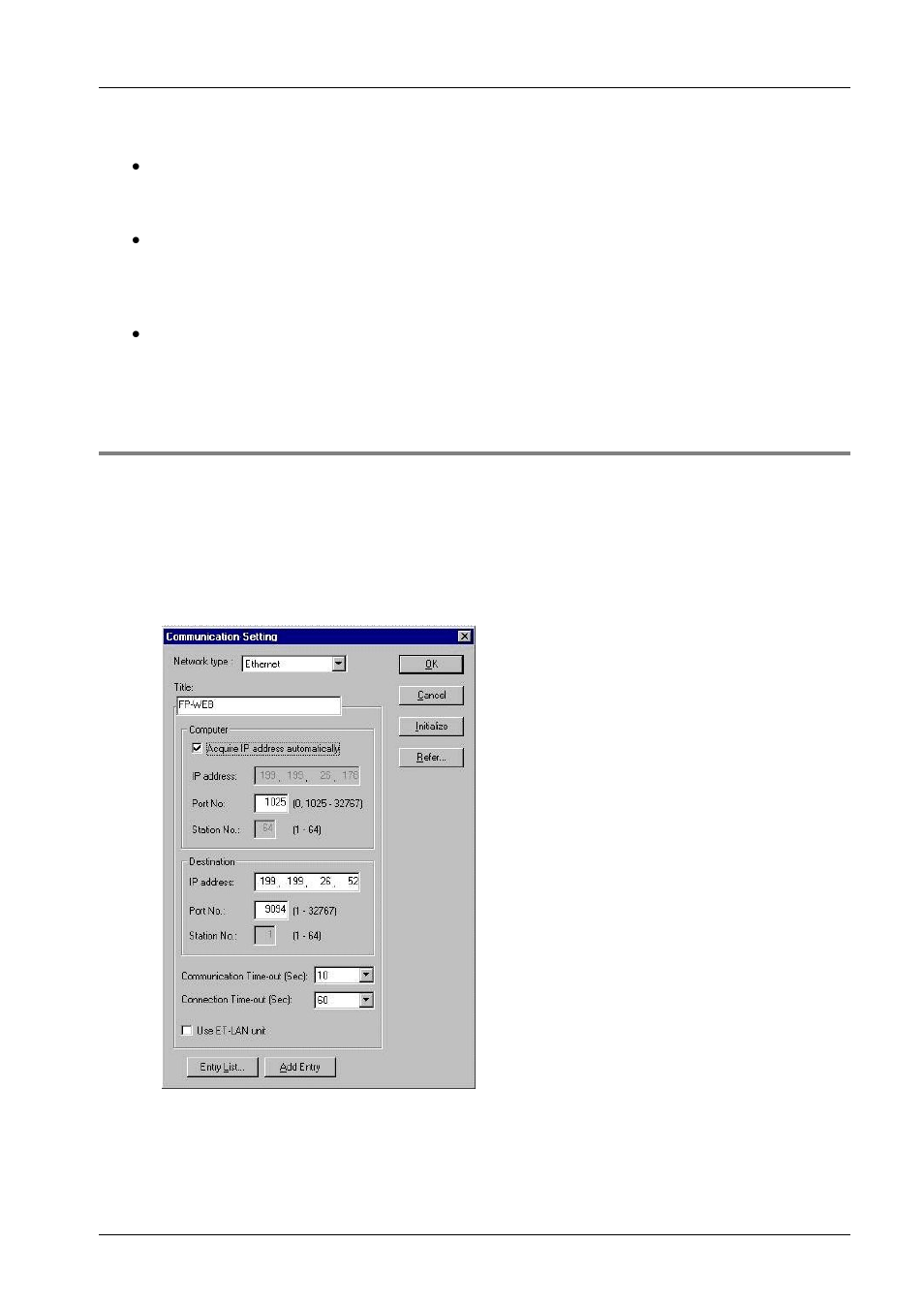 Client's side, 2 client's side | Panasonic Web-Server FP User Manual | Page 116 / 194