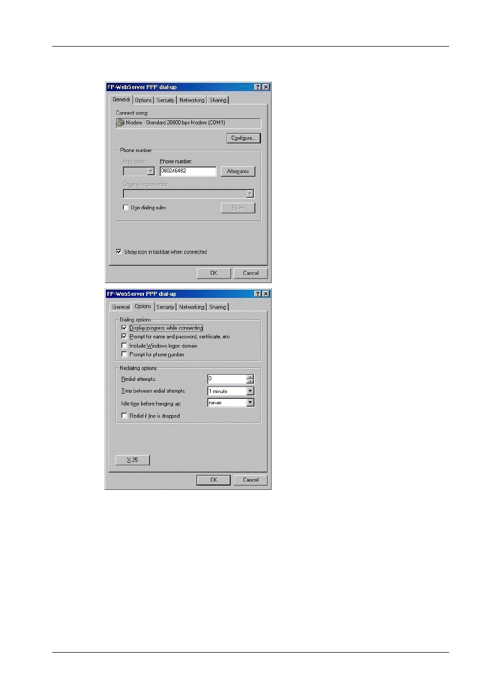 Panasonic Web-Server FP User Manual | Page 126 / 194