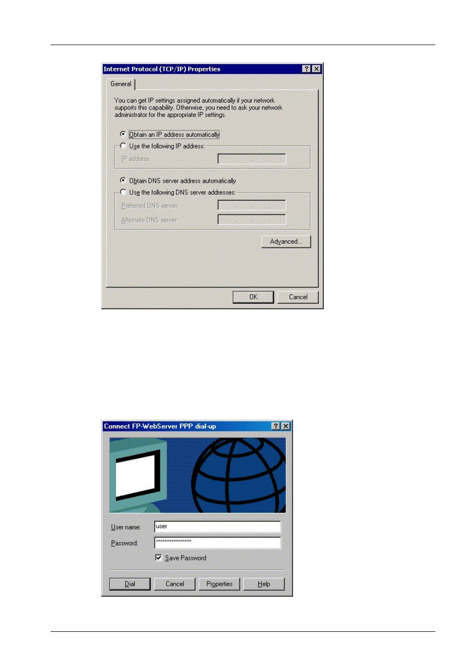 Panasonic Web-Server FP User Manual | Page 128 / 194