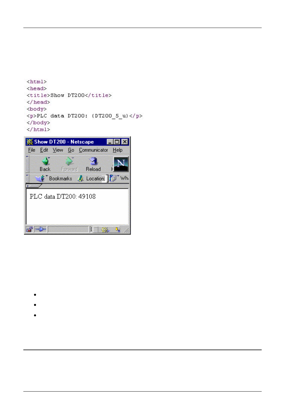 7 compiling and transferring html pages | Panasonic Web-Server FP User Manual | Page 87 / 194