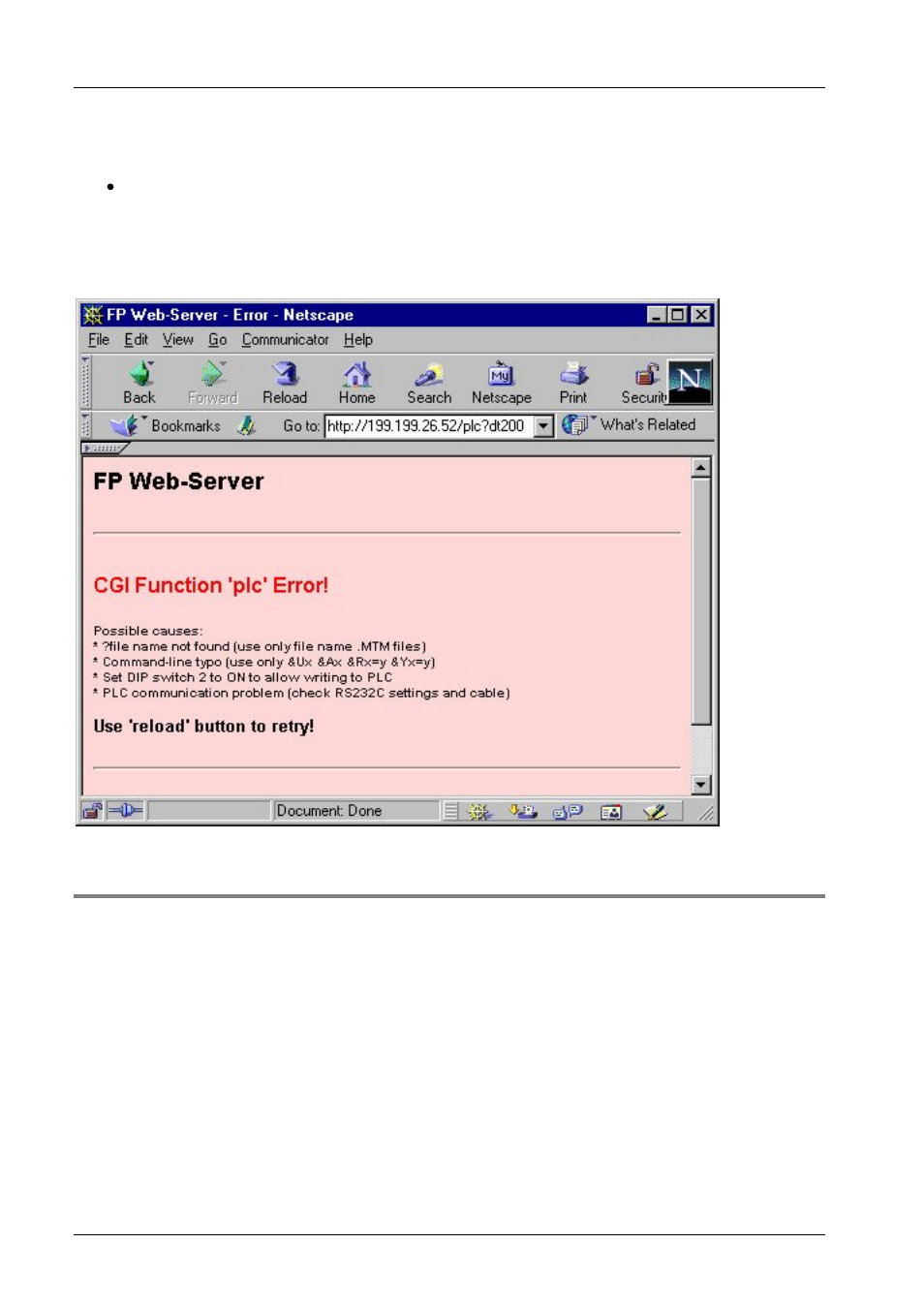 Panasonic Web-Server FP User Manual | Page 93 / 194