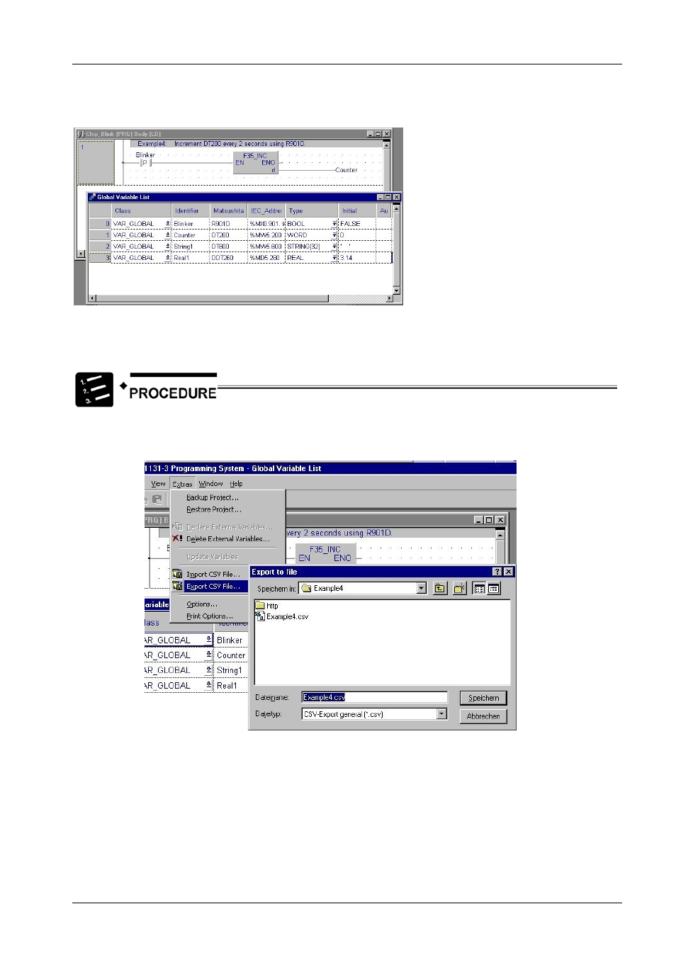 Panasonic Web-Server FP User Manual | Page 94 / 194