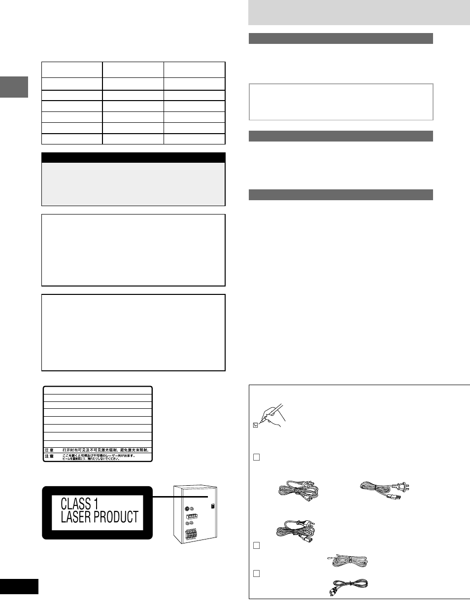 Panasonic SC-DK20 User Manual | Page 2 / 64