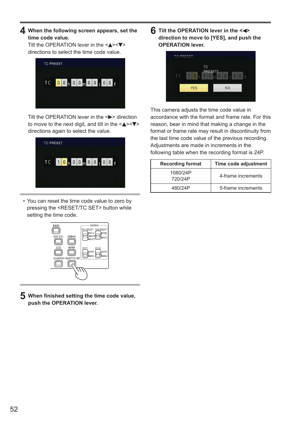 Panasonic AG-AC160AEN User Manual | Page 52 / 110