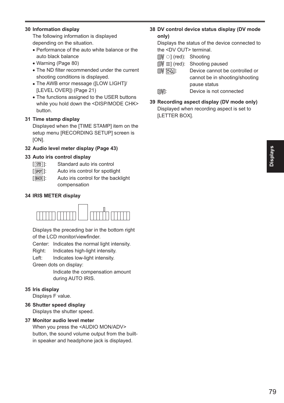 Panasonic AG-AC160AEN User Manual | Page 79 / 110