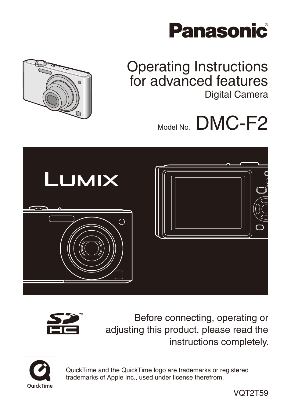 Panasonic DMC-F2 User Manual | 130 pages