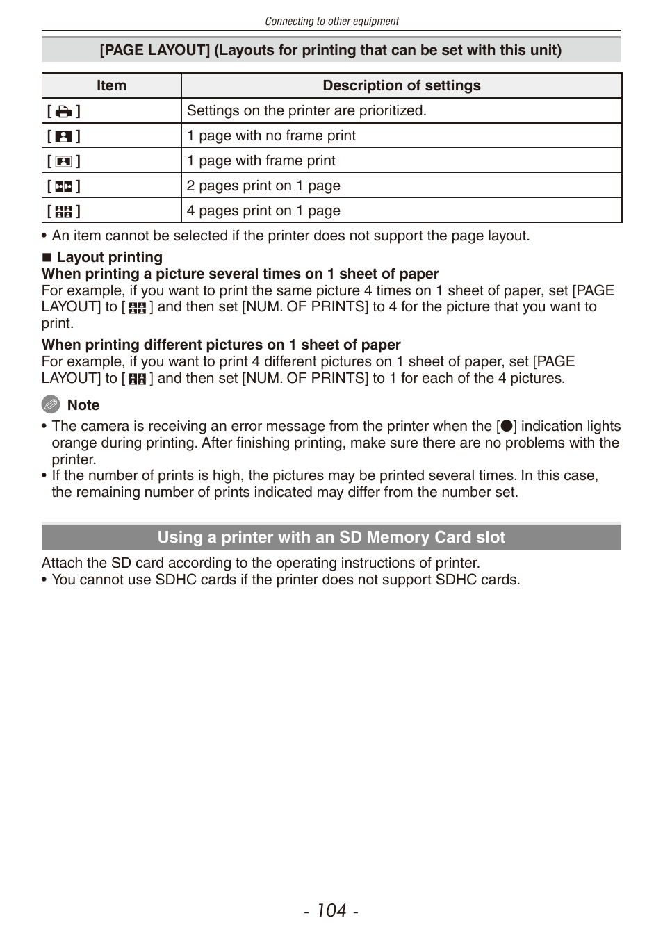 Panasonic DMC-F2 User Manual | Page 104 / 130