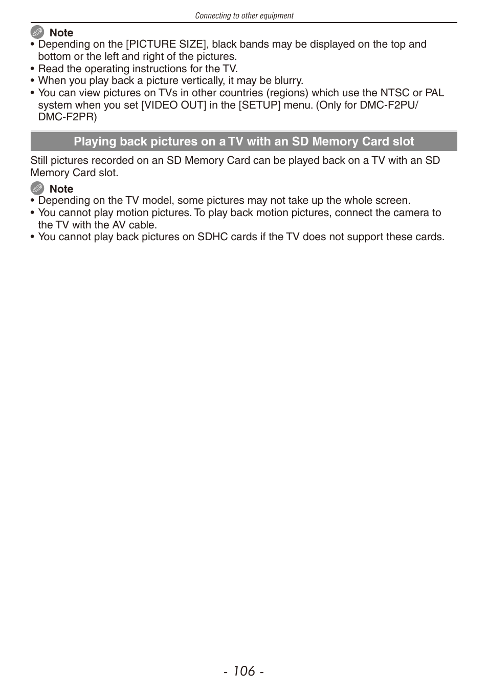 Panasonic DMC-F2 User Manual | Page 106 / 130