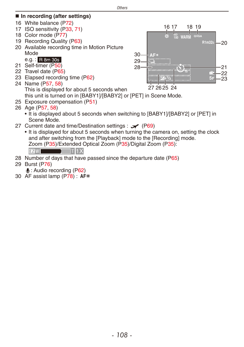 Panasonic DMC-F2 User Manual | Page 108 / 130
