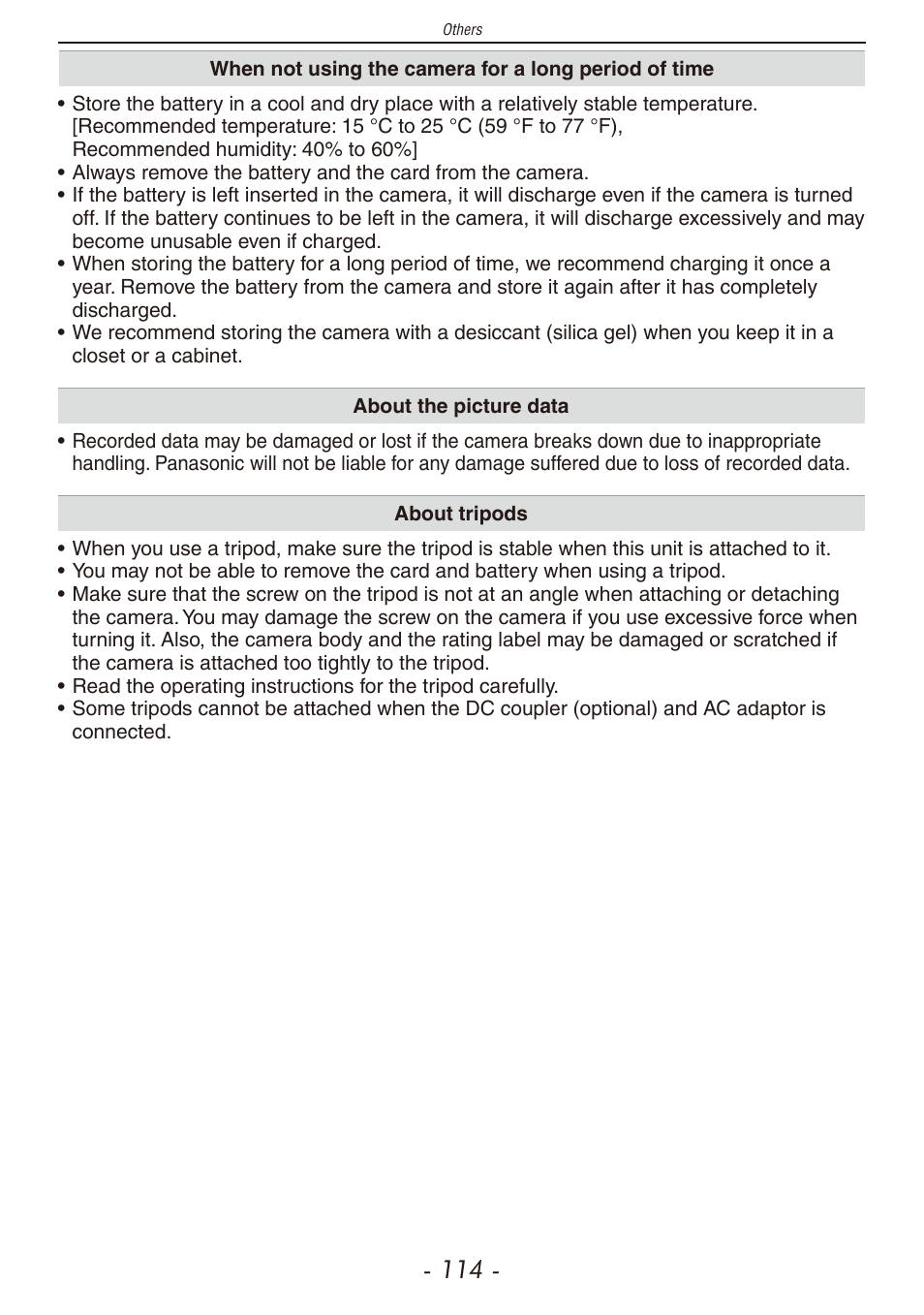 Panasonic DMC-F2 User Manual | Page 114 / 130