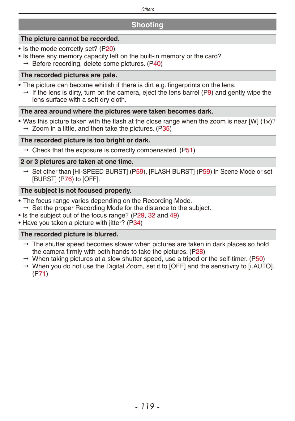 Panasonic DMC-F2 User Manual | Page 119 / 130