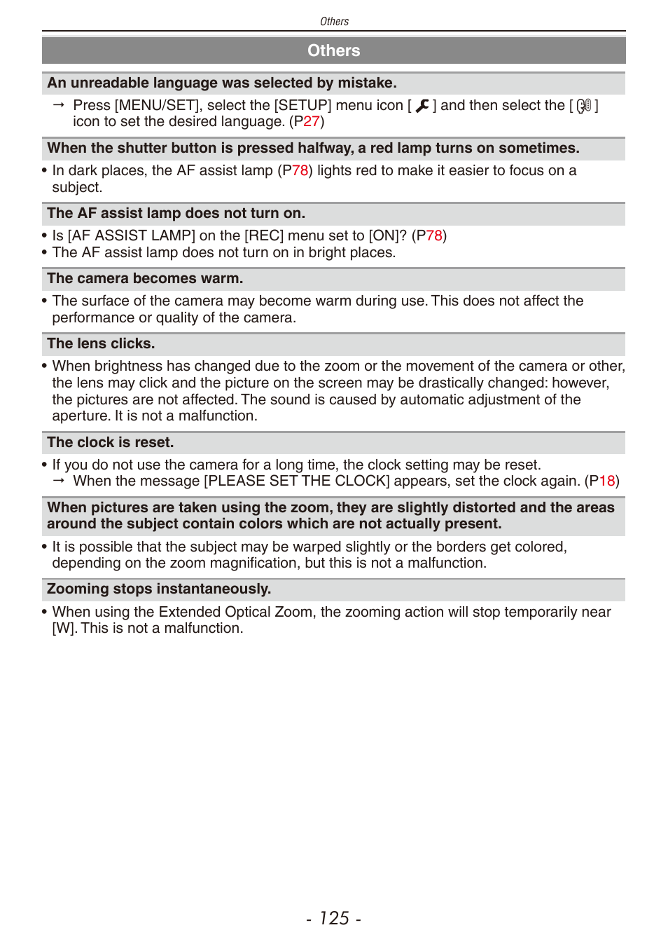 Panasonic DMC-F2 User Manual | Page 125 / 130