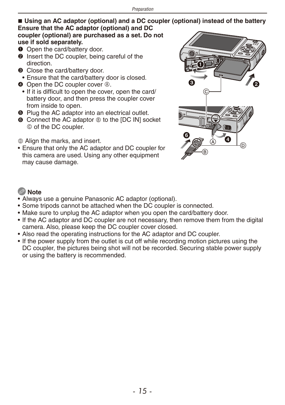 Er (p, Er to p | Panasonic DMC-F2 User Manual | Page 15 / 130