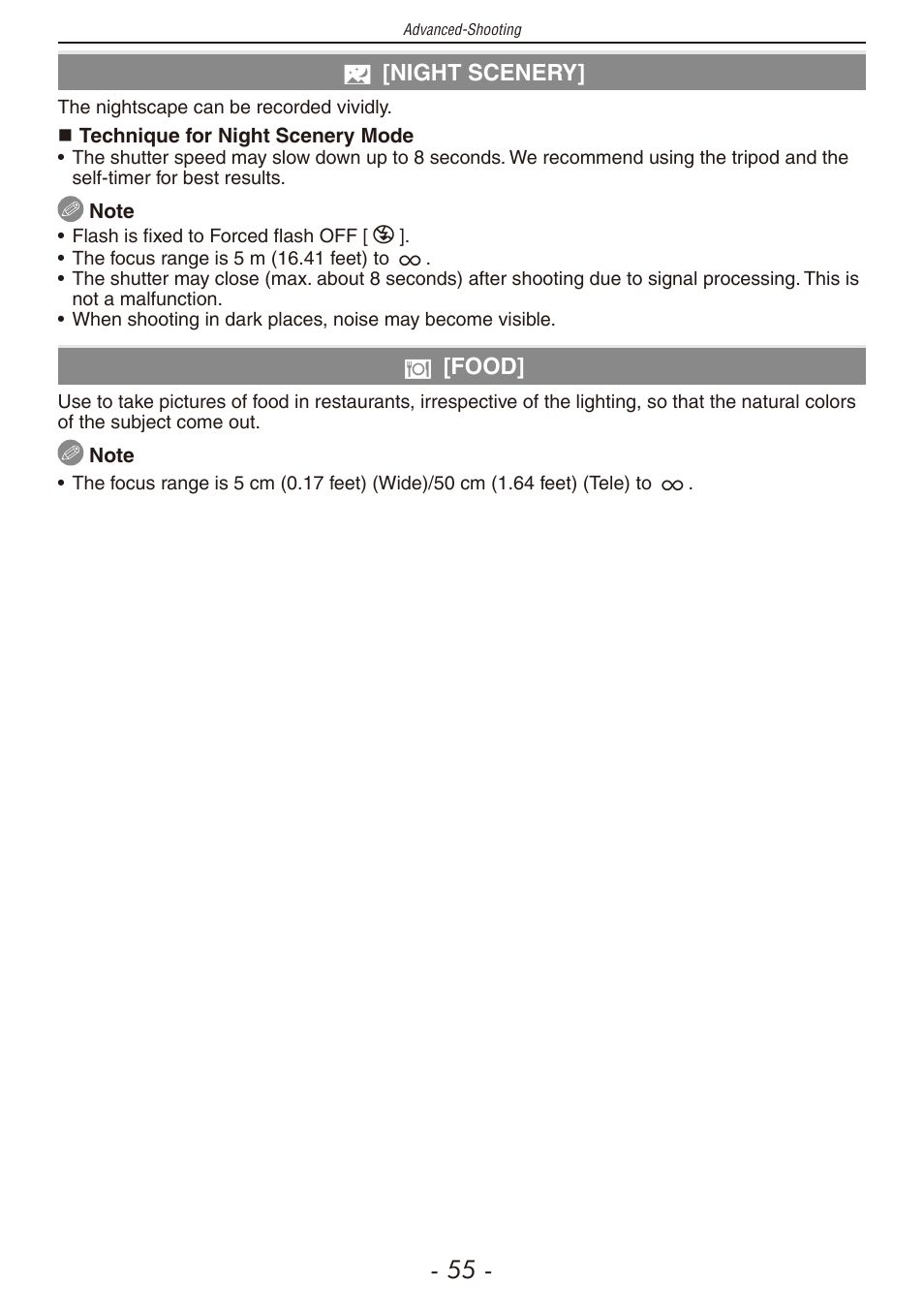 Panasonic DMC-F2 User Manual | Page 55 / 130