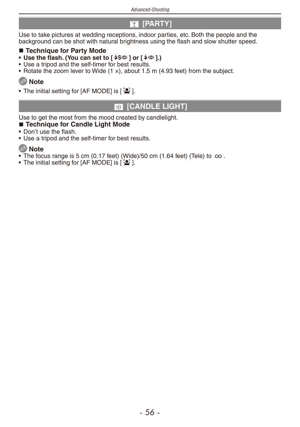 Panasonic DMC-F2 User Manual | Page 56 / 130