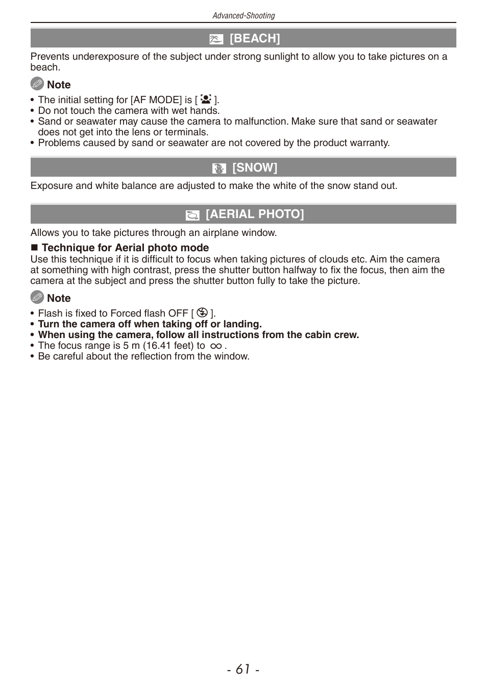 Panasonic DMC-F2 User Manual | Page 61 / 130