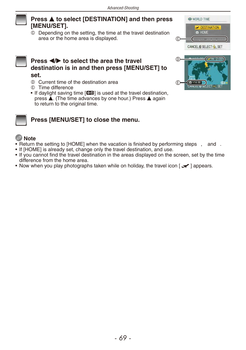 Panasonic DMC-F2 User Manual | Page 69 / 130