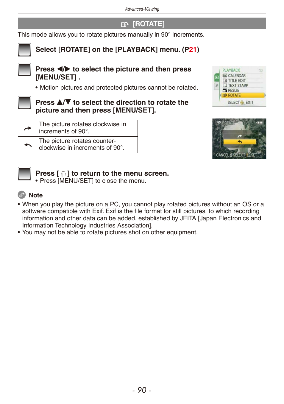 Panasonic DMC-F2 User Manual | Page 90 / 130