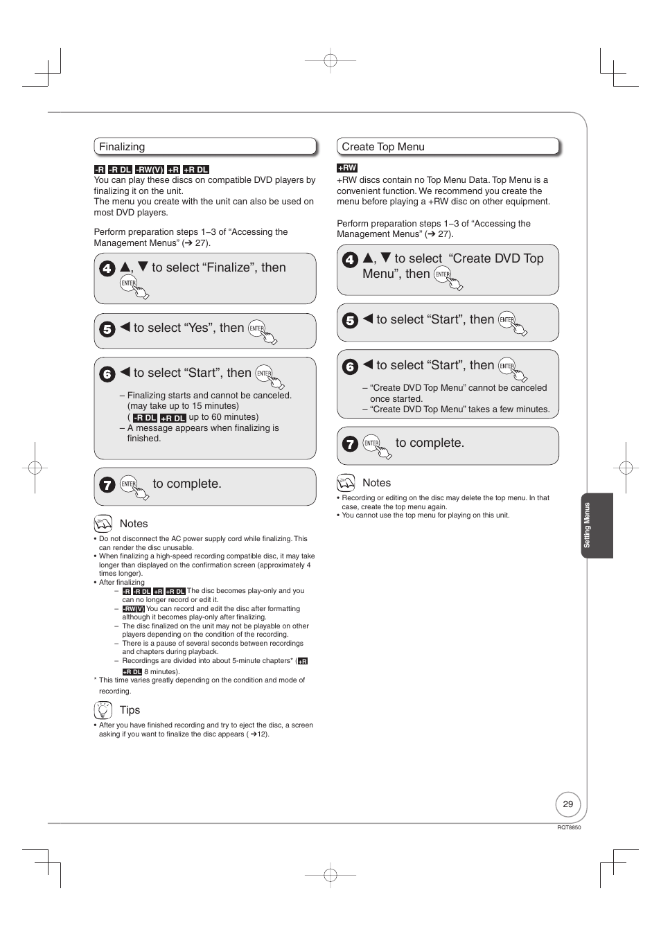 Panasonic DMR-EZ17 User Manual | Page 29 / 72