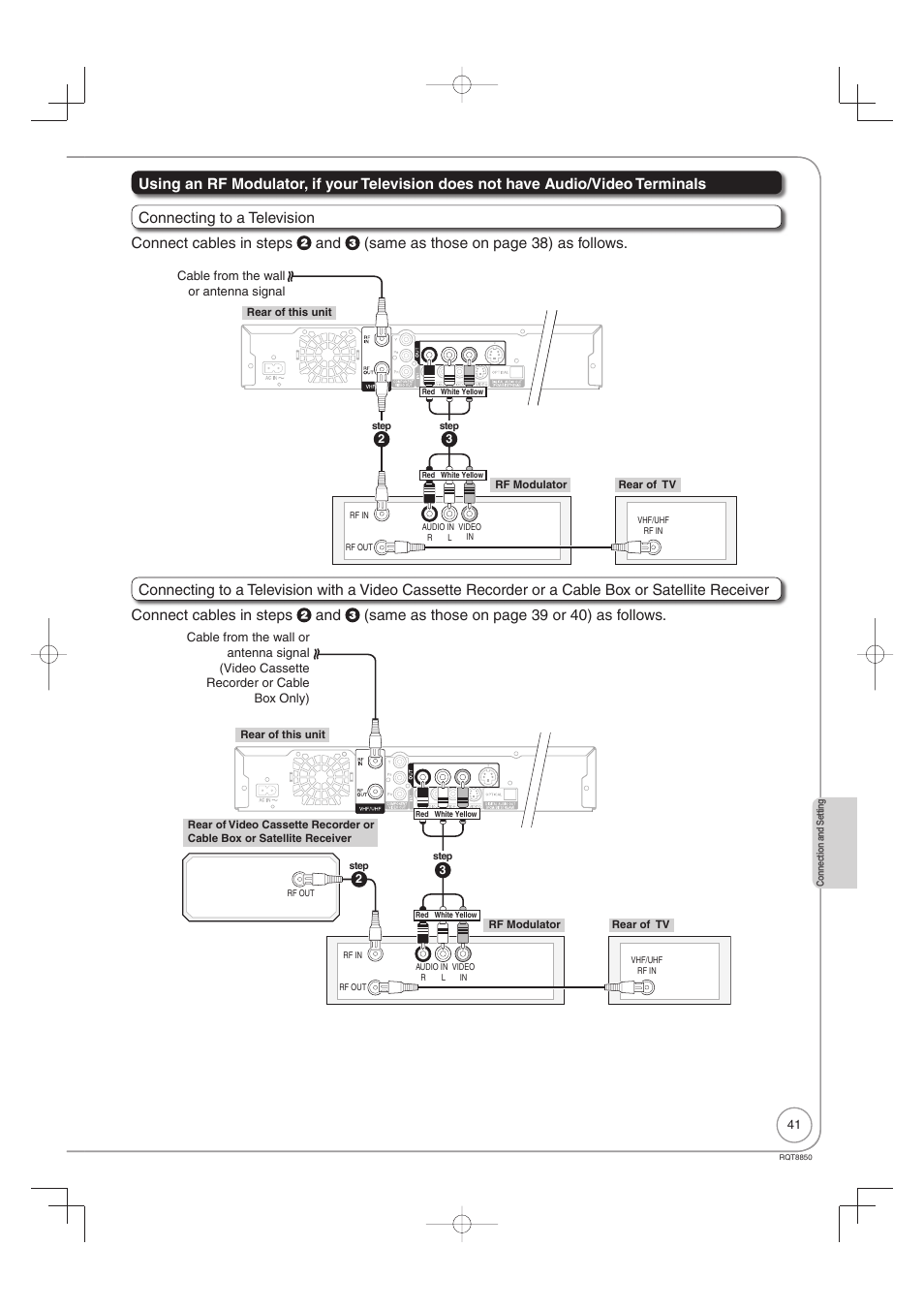 Panasonic DMR-EZ17 User Manual | Page 41 / 72