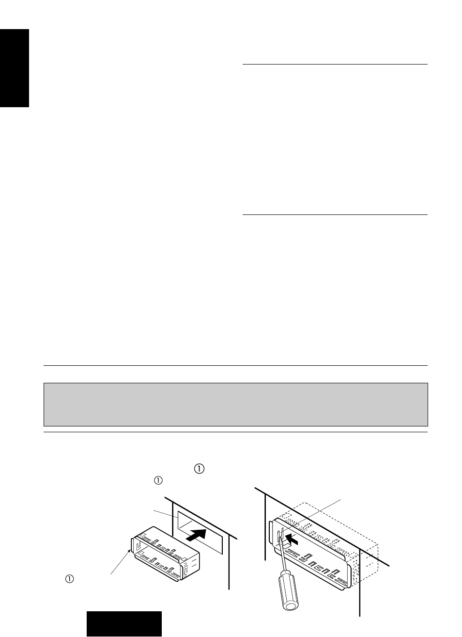 Installation guide, Continued, Final installation | Final checks, Installation procedures, Precautions | Panasonic CQ-R221U User Manual | Page 24 / 76