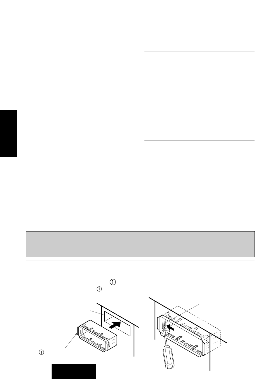 Guía de instalación, Continuación, Instalación final | Verificaciones finales, Procedimente de instalación, Precauciones | Panasonic CQ-R221U User Manual | Page 66 / 76