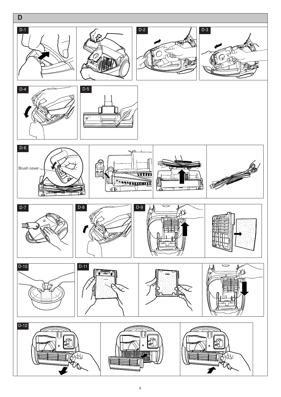 Panasonic MC-CG663 User Manual | Page 8 / 8