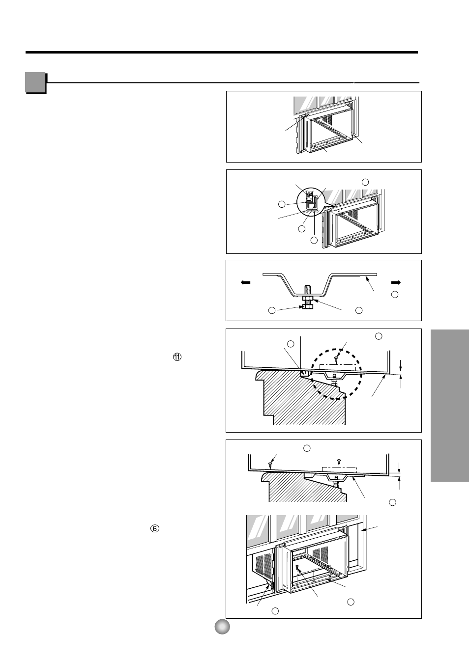 Cabinet installation, Features and installation | Panasonic CW-C83GU User Manual | Page 13 / 56