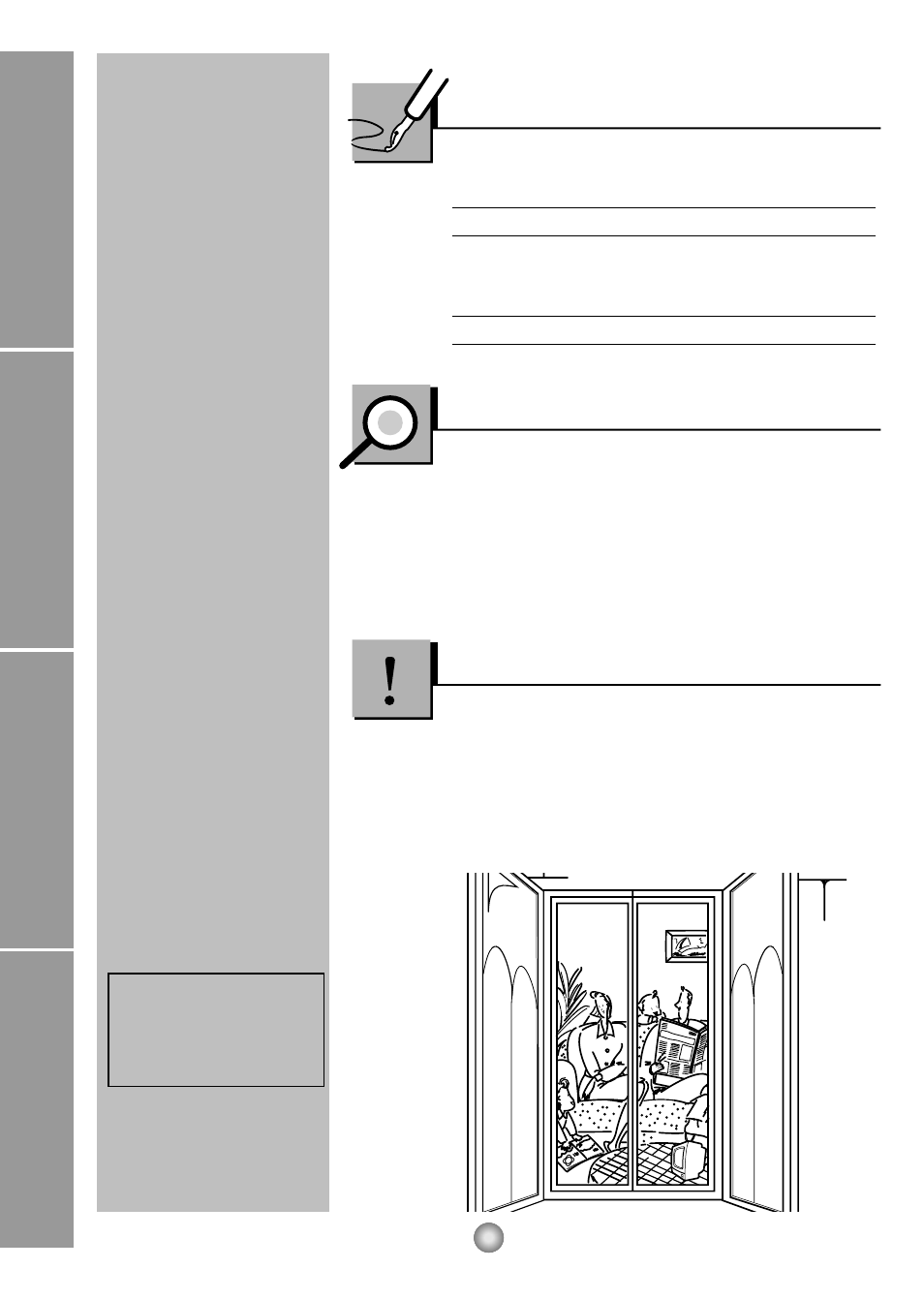 Table des matieres, Enregistrement, Attention lisez ce manuel | Panasonic CW-C83GU User Manual | Page 18 / 56