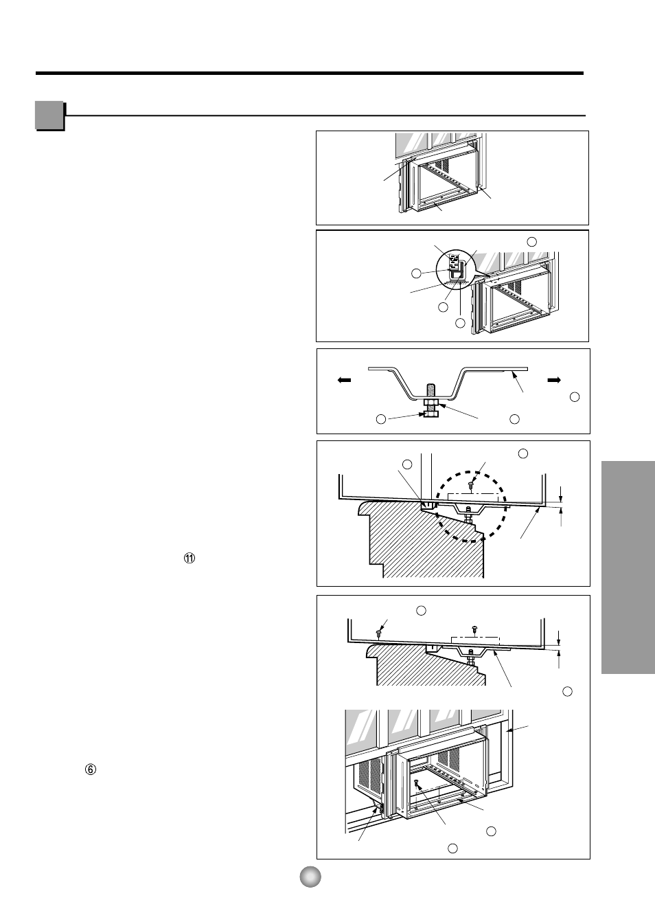 Installation du boitier, Installation du boîtier, Instructions d'installation | Panasonic CW-C83GU User Manual | Page 29 / 56