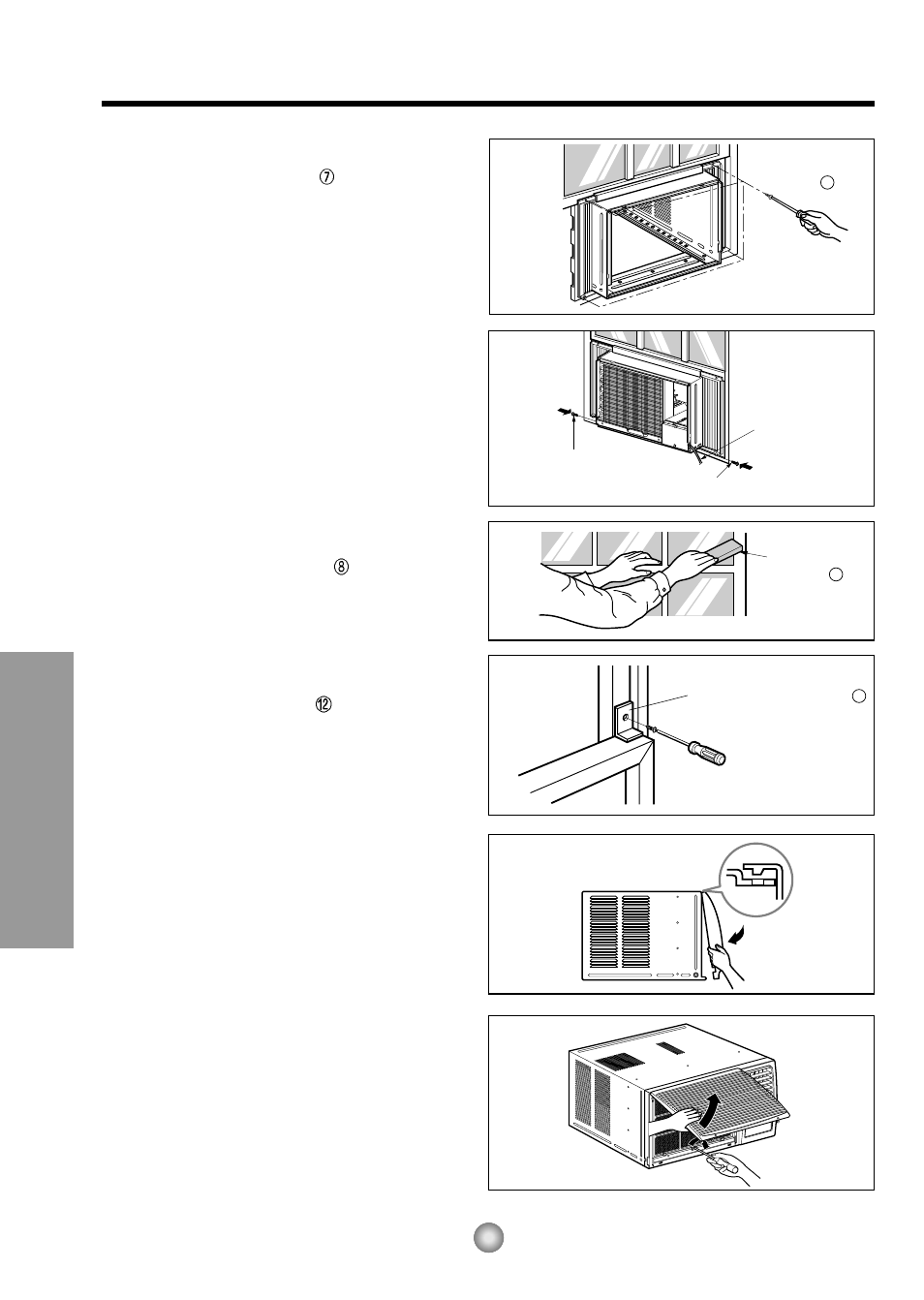 Instructions d'installation | Panasonic CW-C83GU User Manual | Page 30 / 56